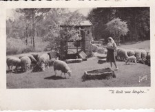 CPSM IL ETAIT UNE BERGERE
