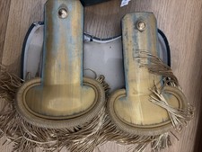 Épaulettes dans boîte grande Tenue avec initiales officier 1914 1918