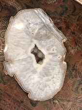 SUPERBE PLAQUE DE PIERRE SEMI PRECIEUSE / AGATHE COLLECTION PIERRE  MINERAUX 