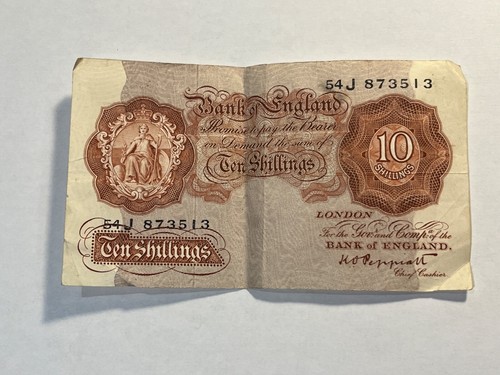 Billet bank england - billet, 10
