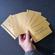 MECCANO 10 documents SACHETS