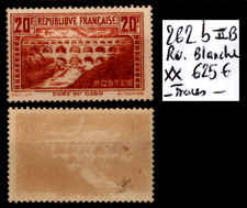 Variété PONT du GARD Rivière Blanche, Neuf ** = Cote 625 € /Timbre France n°262b