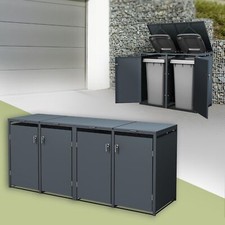 Coffres pour 4 poubelles en