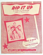 Partition vintage sheet music