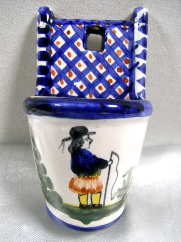 Ancien cornet mural - ,