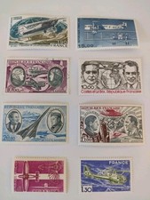 Lot de 30 timbres français