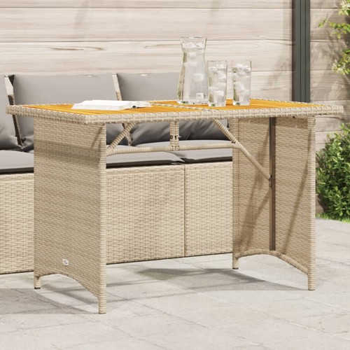 Table jardin avec dessus en - de,