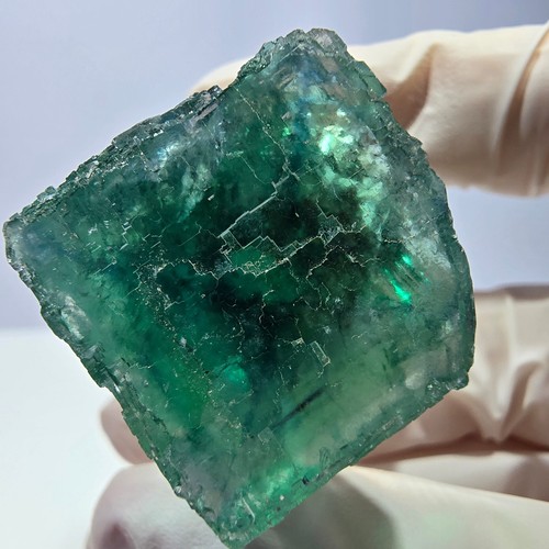 Cube fluorite fantôme - fluorite,