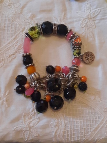 Bracelet élastique pampilles - Élastique,