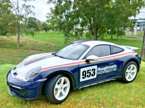 Porsche 911 dakar - dakar, décor