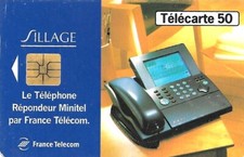Télécarte sillage le - télécarte, /