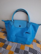 sac LONGCHAMP modele pliable, bleu dur