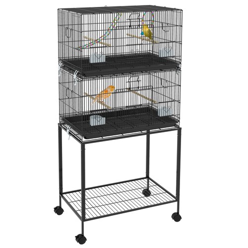 Cage oiseaux sur pied - cage, à