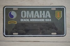 606  PLAQUE METAL PLAGE