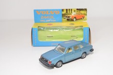 A65 1:43 NACORAL INTER-CARS 124 VOLVO 244DL 244 DL MET. BLUE MIB
