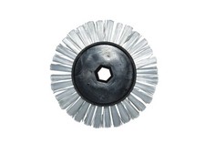 Walzenbürste Corps en Plastique Adapté pour Rotowash R2 - Poly 0,3 Lisse Blanc