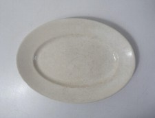 ravier blanc en faience style