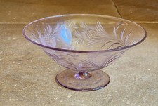 Coupe Cristal Taillé Art Deco