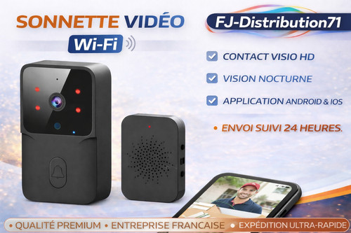 Interphone vidéo sonnette - vidéo,