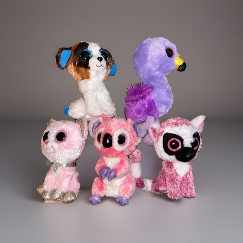 Lot peluches exotiques - de,