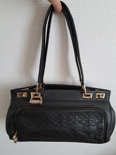 Sac lancel cuir noir - cuir,