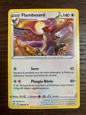 Carte Pokémon RARE Flambusard 140/203 EB07 Evolution Céleste FR NEUF