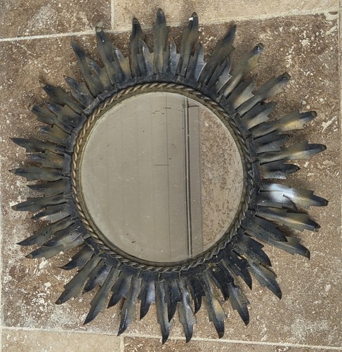 Miroir soleil italie - miroir, ancien