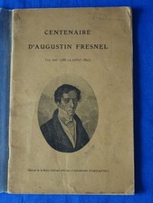 Centenaire augustin fresnel - centenaire,