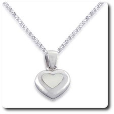 PENDENTIF COEUR EN NACRE. 1.10
