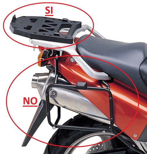 Porte valise honda - honda, 1000