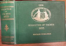 1955 REGISTER OF YACHTS