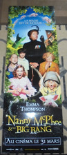AFFICHE cartonné  CINEMA 189x65  - NANNY MC PHEE ET LE BIG BANG - plv de cinema