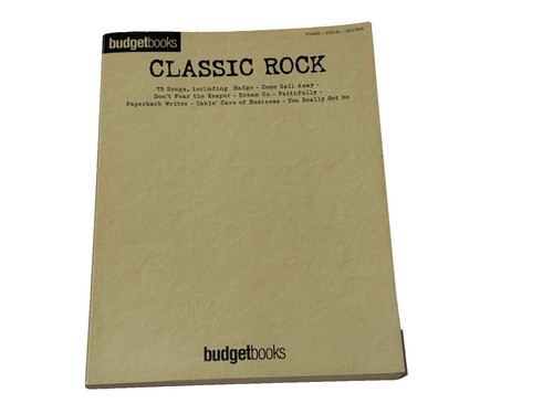 Classic rock budget books - rock,