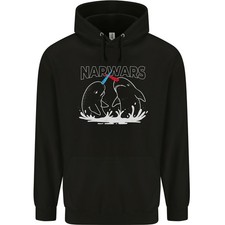 Hoodie Pour Hommes Parodie De Narwhal Narwars En Coton 80%