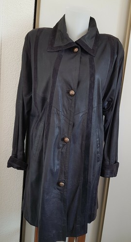 Manteau cuir souple - cuir,