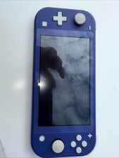 Console Nintendo Switch Lite Bleue HS connecteur Cassée Voir Photo
