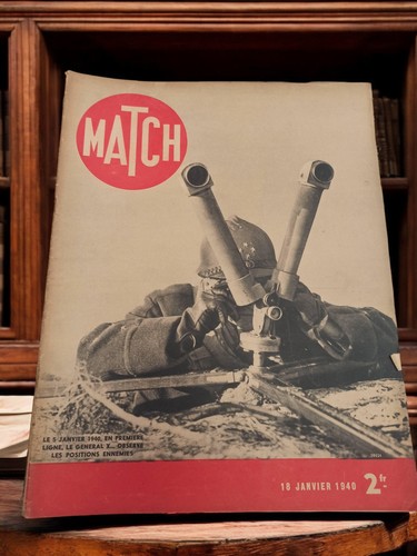 Vintage paris match 1940 - match,