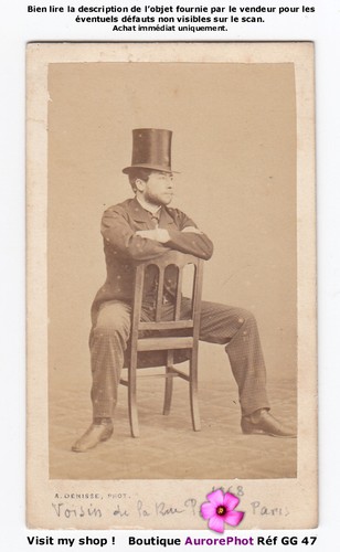 Homme chapeau haut forme - homme,