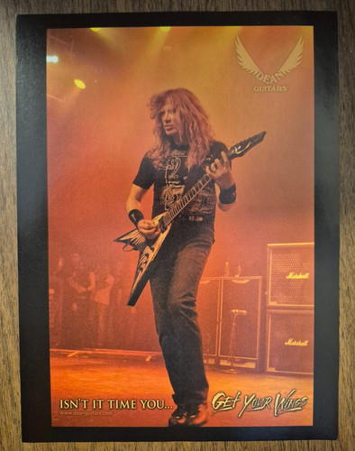 Megadeth dave mustaine dean - dave,