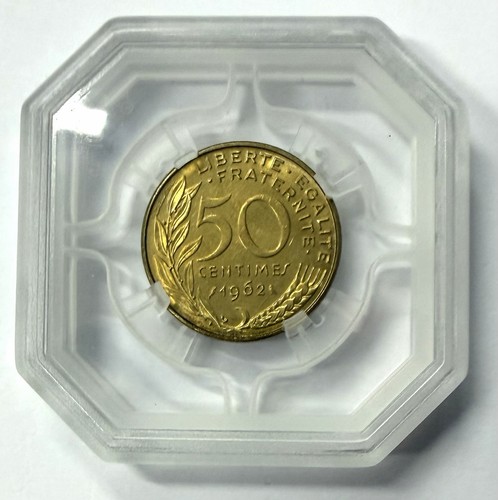 Pièce centimes 1962 france - centimes,