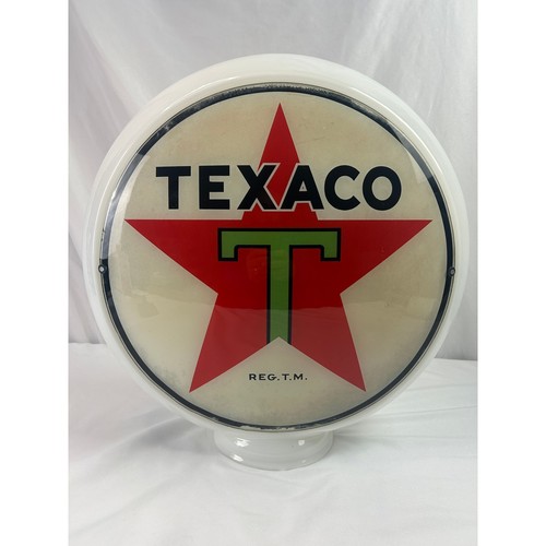 Vintage texaco gas pump - gas, globe