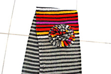 JOLIE ECHARPE 100% LAINE SONIA RYKIEL TRES  BON ETAT 160 CMS X 23CMS