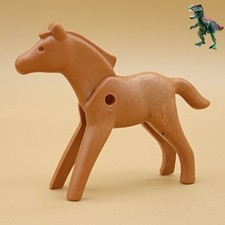 Playmobil poulain marron clair