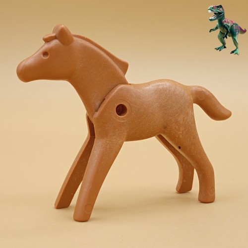 Playmobil poulain marron - , clair