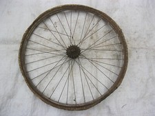 Roue arrière de vélo ancien
