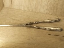  PINCE A GANTS MANCHES EN ARGENT Massif Poinçon charançon , Ancien.