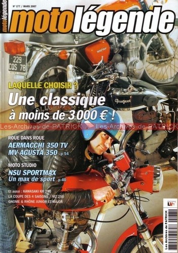 Moto legende 177 gnome rhone - legende,
