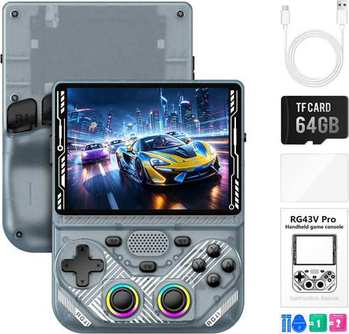 Rg43v pro retro handheld - handheld, game