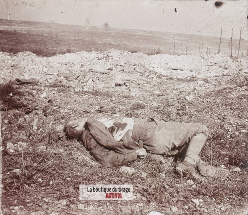 Verdun cadavre allemand - verdun,,