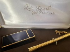 LUIS GERARD Briquet LACCA BLEU